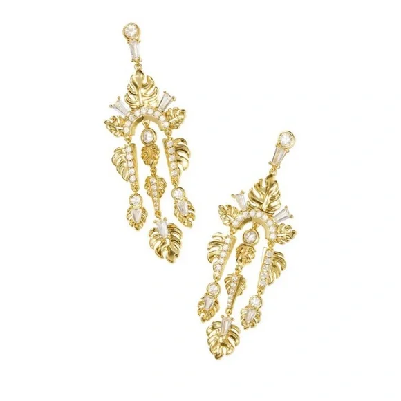 Kendra Scott Leigh Statement Earrings
- Gold NWT - Picture 1 of 6